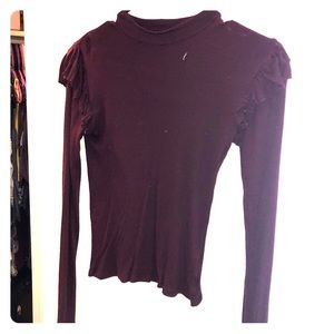 Maroon Aeropostale Shirt